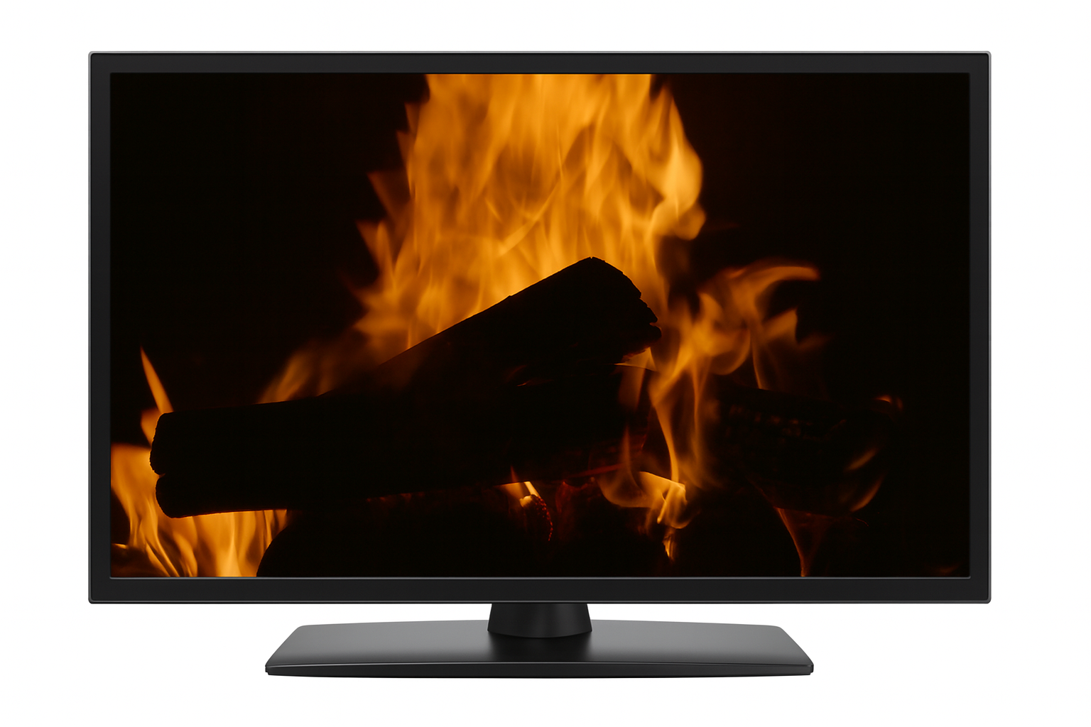 Big Fireplace with Fire Sounds