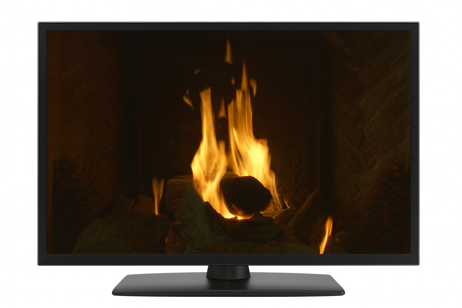 Fast Burning Fireplace with Fire Sounds