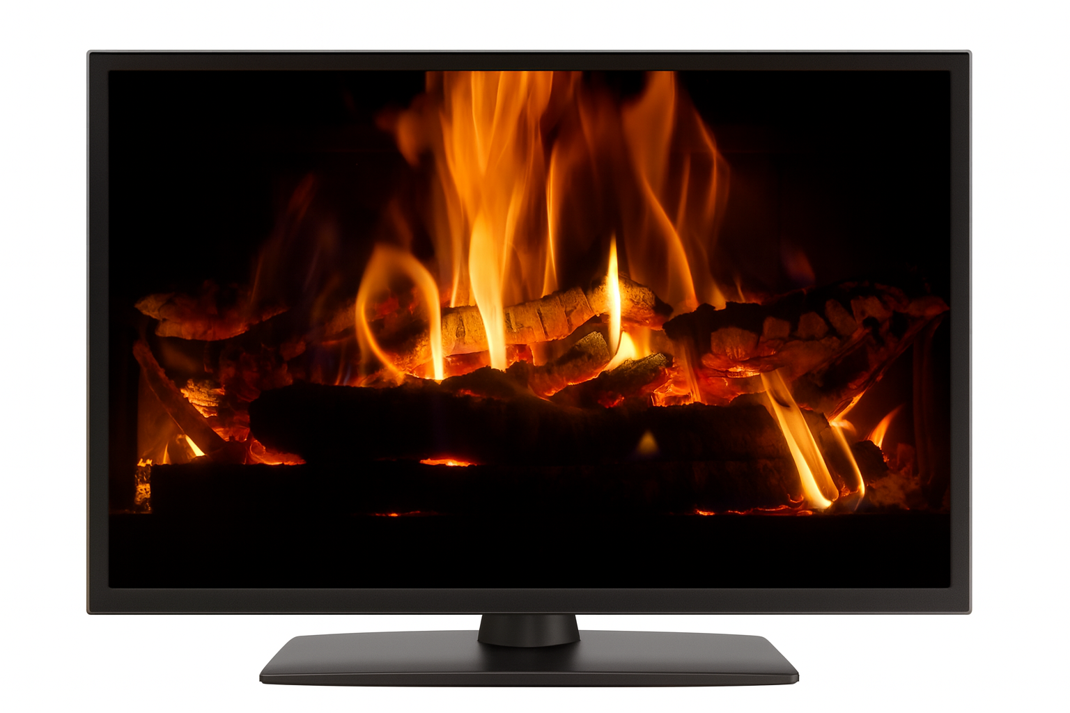 Forest Cabin Fireplace with Fire Sounds