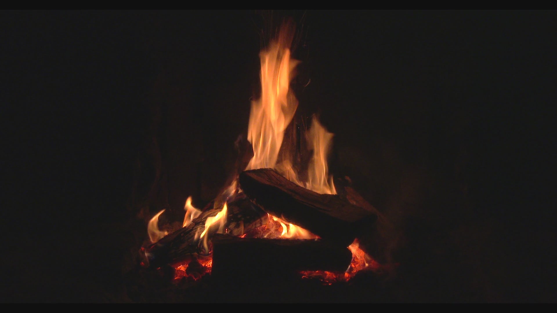 Castle Fireplace with Fire Sounds