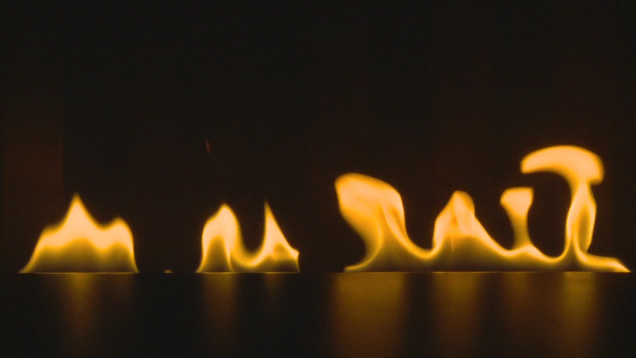 Dancing Flames with Soft Fire Sounds